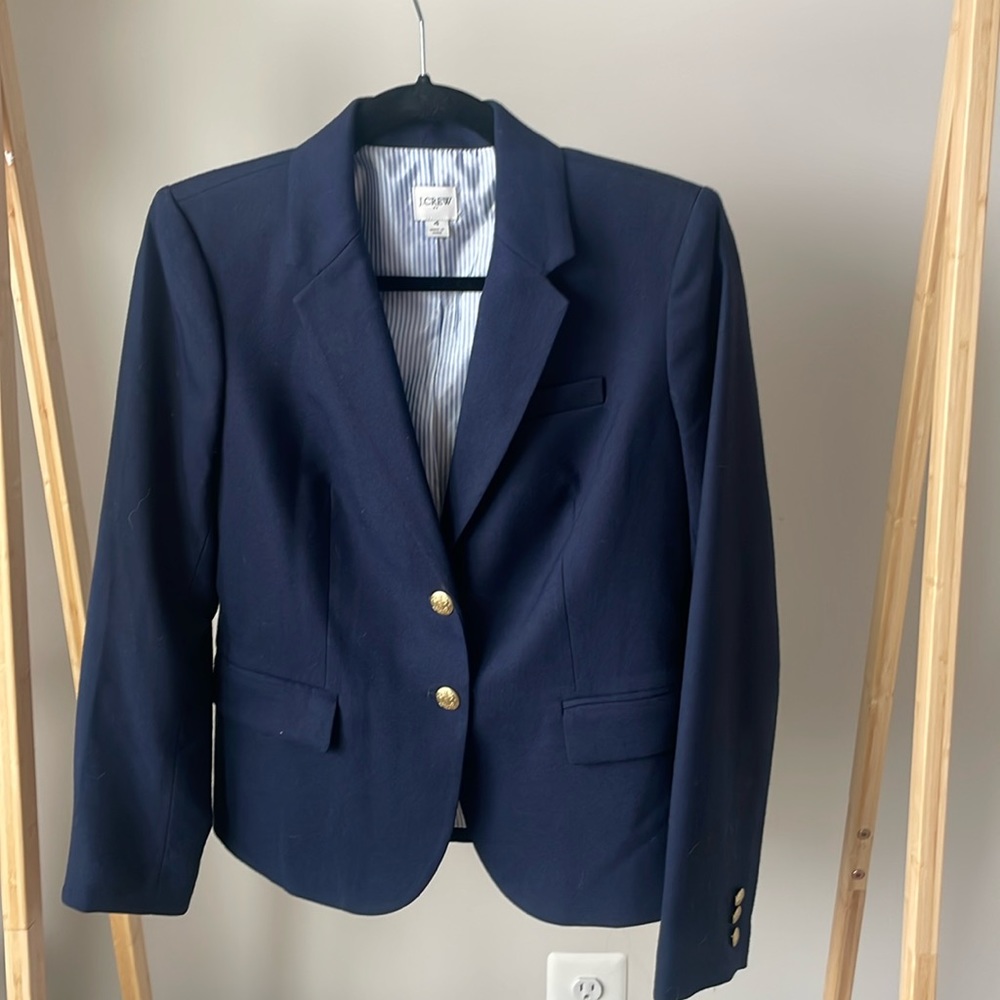 J. Crew schoolboy blazer, navy blue, size 4